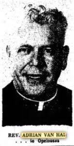 Fr. Adrian Walter Van Hal