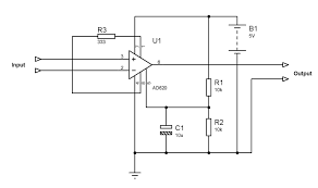 It used in stereo amplifier mode but in bridge mode it is grounded. Amplifier Circuit Diagram Simple