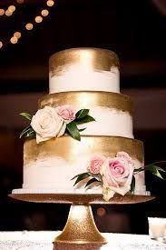 Image Result For Modern Golden Wedding Cakes Golden Wedding Cake Blush Wedding Cakes Gold Wedding Cake