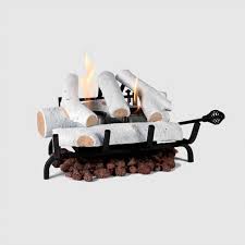 Sunjel packages this gel fuel in 100% recyclable metal canisters. 18 Birch Gel Fuel Fire Log Terra Flame Target