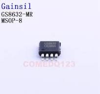 10PCSx GS8632-MR MSOP-8 Gainsil Operational Amplifier