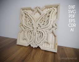 Download Scroll Saw 3d Pattern Cricut Svg Lotus Mandala Pattern Multilayer Mandala Lotus Mandala Pattern For Laser Cut Cricut And Scroll Saw Sculpting Forming Craft Supplies Tools