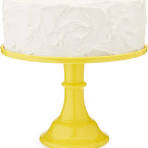 Twine Yellow Melamine Cake Stand, Cupcake Stand, Home Decor, Food Service,  Dessert Accessory, Yellow, Set of 1