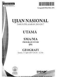 Soal mapel geografi kelas x dan kunci jawaban geografi merupakan salah satu mata pelajaran yang wajib dipelajari di sma ma program ips. Terkini Soal Usbn Geografi 2018 Dan Kunci Jawaban