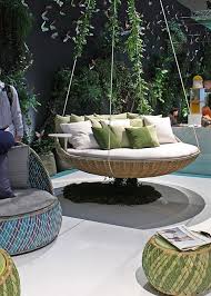 Fair Trade Fair Stand Swinging As Though In The Great Outdoors At Dedon Decoracao Casas Moveis