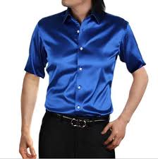 Men S Silk Dress Shirts We Have Every Color You Would Want Silk Shirt Men Mens Silk Dress Shirts Short Sleeve Dress Shirt
