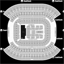 Tennessee Football Parking Map Nissan Stadium Seating Chart