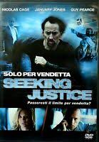 Un film di roger donaldson con nicolas cage, january jones, guy pearce, jennifer carpenter. Dvd Solo Per Vendetta Con Nicolas Cage Ebay