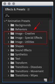 Video producers use a full range of transitions, motions and other effects to give the public what they want. Preview The After Effects Image Effects
