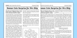 The best way to structure a newspaper. News Report Writing Example Pack Primary Resource
