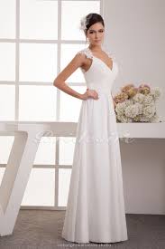 Sie möchten ihre auswahl noch individueller gestalten? Bridesire A Linie V Ausschnitt Bodenlang Kurze Armel Chiffon Brautkleid Bd41338 101 20 Bridesire