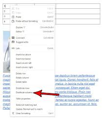 How To Get Columns Of Equal Width In A Google Docs Table Solve Your Tech In 2020 Column Base Column How To Get