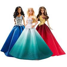 Barbie Holiday Doll Trio Gift Set Fnf07 Barbie Holiday Barbie Dolls Barbie Fashion Gowns