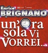 Brignano riesce a ironizzare con grande sarcasmo sui tanti piccoli apparentemente normali momenti della vita di sbeffeggia, cantando e recitando senza sosta le umane tribolazioni facendoci divertire di noi stessi, per ben due ore. Enrico Brignano Enrico Brignano Un Ora Sola Vi Vorrei A Bari E Dintorni
