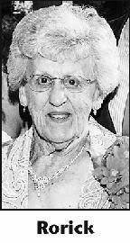 MARIETTA RORICK Obituary (2015)