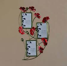 Modern Home Decoration Metal Wall Art Hand Made Red Popy Flower Photo Frame As Wall Decor 51 29cm Free Shipping Wall Flower Decoration Wall Decor Accessoriesdecorative Door Curtains Home Decor Aliexpress Find metal wall art at wayfair.