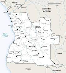 Search and share any place. Vector Map Of Angola Political One Stop Map