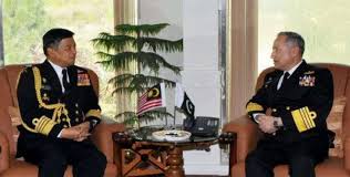 In malaysia there are three main branches in maf; Chief Of Royal Malaysian Navy Meets Admiral Zafar Mahmood Urdupoint