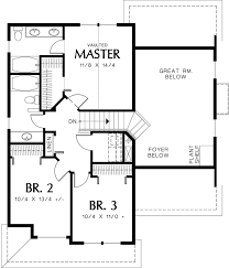 Two more bedrooms share a hall bath.related plan: Traditional Style House Plan 3 Beds 2 5 Baths 1500 Sq Ft Plan 48 113 House Hidup Sehat Hidup