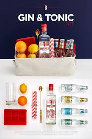 Diy Gift Idea Gin Tonic Kit A Perfect Diy Hostess Or Holiday Gift This Basket Has Everything You Need To Make Gin And Tonic Gifts Gin And Tonic Gin Gifts
