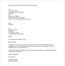 Resignation letter of accountant writing tips · be courteous and formal but brief. 25 Best Format For Resignation Withdrawal Letter