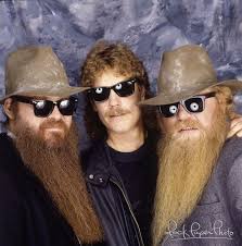 Dusty hill on vocals and bass; Pin On Zz Top
