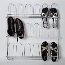 The wall mounted shoe racks also have different shoe capacities to get what will suit the number of shoes you wish to keep. Shoe Rack Wall Mounted Manufacturer Exporter From India Shoe Rack Wall Mounted Latest Price