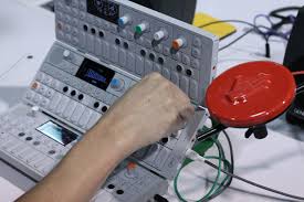 The synth engines do offer a fairly wide audio pallette though again, nothing remarkable, and its great fun. Teenage Engineering Opbox Sensors And Shoes Op 1 Drums And Midi Sync Cdm Create Digital Music
