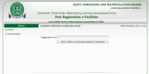 Jamb 2021 registration begins on the 8th of april 2021. Jamb Admission Status Portal 2020 2021 Jamb Org Ng Status Free Checker