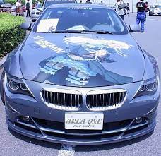 japanese cosplay car itasya 痛車 car decals vinyl small movie room car