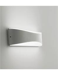 Lampade da esterno a parete in acciaio inox. Gea Luce Applique Biemissione Da Esterno Led 10w 4000k Ip65 Grigio O Antracite Misterlight It