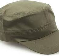 Malaxlx 2 Pack Army Green Cadet Army Cap Military Hat for ...