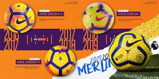 The nike merlin is the manufacturer's first bespoke design solely for the english top. Nike Merlin Hi Vis Premier League Match Ball 2019 20 On Behance