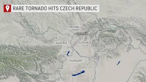 One czech tv station said the tornado may have been a f3 or f4 on the fujita scale, rated at significant to severe damage. 9q7hhd0ferwuom