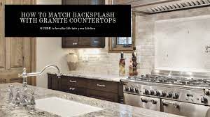 I'm glad we used the metal edging. How To Match Backsplash With Granite Countertops Infographic