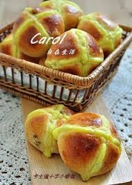 carol 自在生活 卡士達十字小餐包 hot cross bun food and drink bread bun recipes