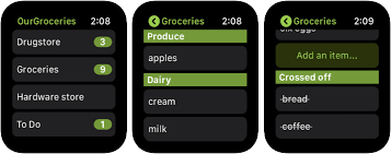 You can easily and quickly create grocery lists with the cozi. Best Grocery List Apps For Apple Watch In 2021 Igeeksblog