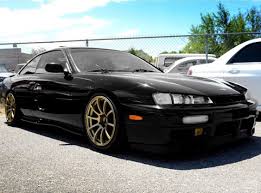 Black And Gold Car Color Love The Color Scheme Black Kouki S14 On Bronze Gold Wheels Gold Wheels Import Cars Bmw Car