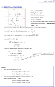 Kumpulan soal dan jawaban geom. 52 Geometri Analitik Datar Dan Ruang 4 1 Definisi Parabola Pdf Free Download
