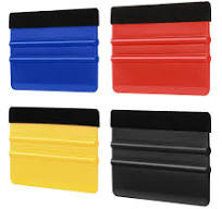 Vinyl Squeegee with Felt Edge Scraper for Car Glass Vehicle ...