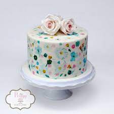 Have a custom design in mind. Pastel Floral Cake By Peggy Does Cake Wedding Cake Designs Buttercream Elegant Cakes Hand Painted Cakes