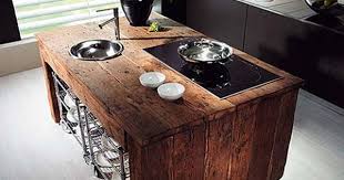 la mesada en madera rustica es el diferencial de esa cocina moderna el moderno y el rustico van de la mano 素朴なキッチン スイートホーム アウトドアキッチン