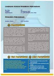 Company Profile Perusahaan Jasa Keamanan Pt Garuda Paksi Noeh Karawang Tanggal Hukum Pengusaha