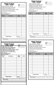 .di excel dapat dibilang sangat mudah namun bagi yang tidak bisa membuat kwitasi kosong bawah ini, karena sudah saya sediakan format kwitansi kosong di excel dan juga di ms word, nanti anda. Contoh Nota Percetakan Word Masnurul