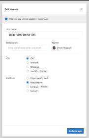 Integrate Codepush With React Native For Over The Air App Update By Vinod Prajapati Medium