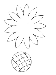 Patrones flores de cartulina moldes. Flores Girasoles Con Papel Patrones Gratis Manualidades