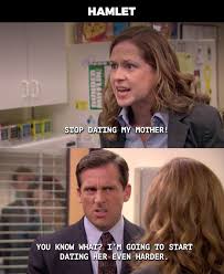 Sparklife Every Shakespeare Play Summed Up In A Quote From The Office Shakespeare Plays Shakespeare Meme Office Quotes