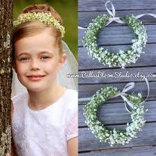 Bella Bloom Flower Girl Headpiece Flower Crown Wedding Bridal Hair Flowers