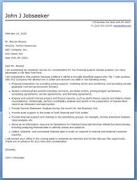 A good cover letter promotes your proudest career moments and proves that you really care. Financial Crime Analyst Cover Letter July 2021