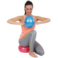 Ballon gymnic dynamique recommandé pour tous les exercices de rééducation et de fitness en douceur et sans impact. Fitness L Entrepot Ballon De Pilates Erp